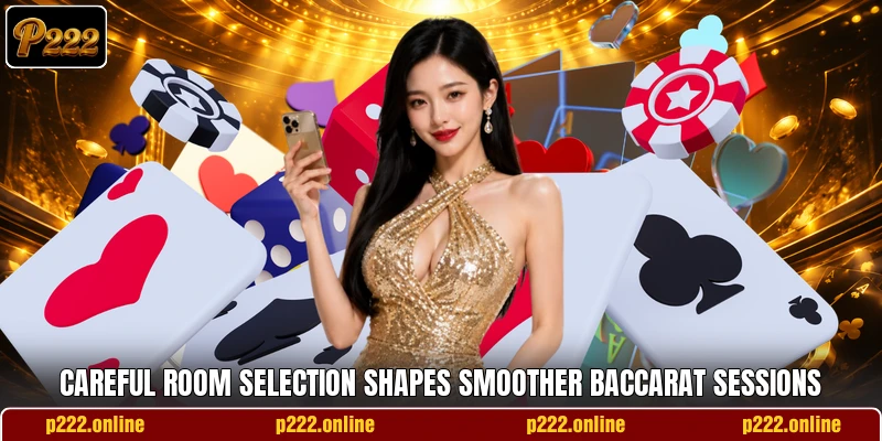 Careful room selection shapes smoother baccarat sessions
