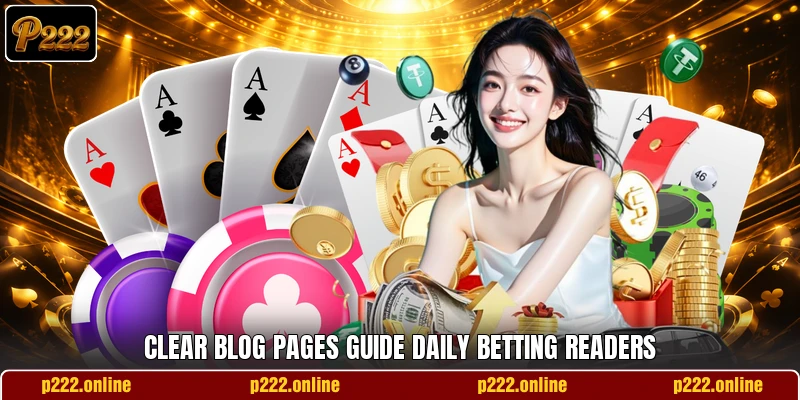 Clear blog pages guide daily betting readers Clear blog pages guide daily betting readers