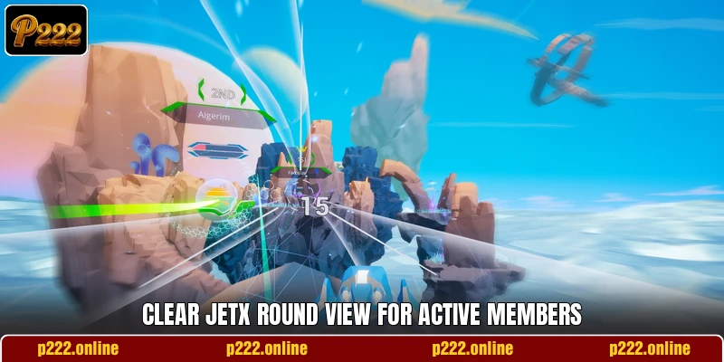 Clear JetX round view for active members