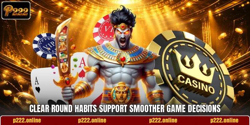 Clear round habits support smoother game decisions