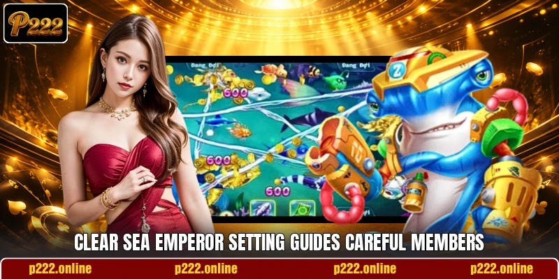 Clear Sea Emperor setting guides careful members
