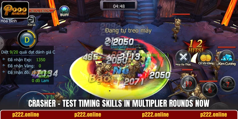 Crasher - Test Timing Skills In Multiplier Rounds Now