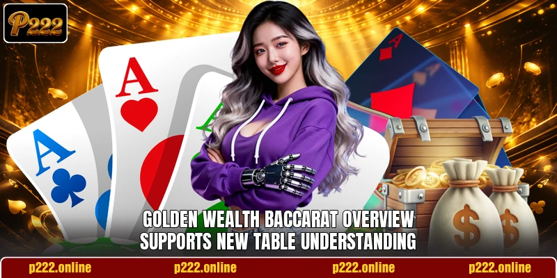 Golden Wealth Baccarat overview supports new table understanding