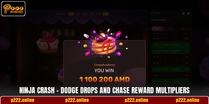 Ninja Crash - Dodge Drops And Chase Reward Multipliers