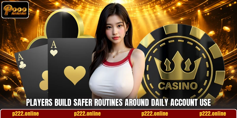 Players build safer routines around daily account use
