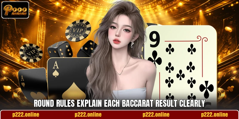 Round rules explain each baccarat result clearly