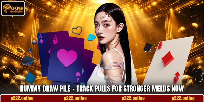 Rummy Draw Pile - Track Pulls For Stronger Melds Now