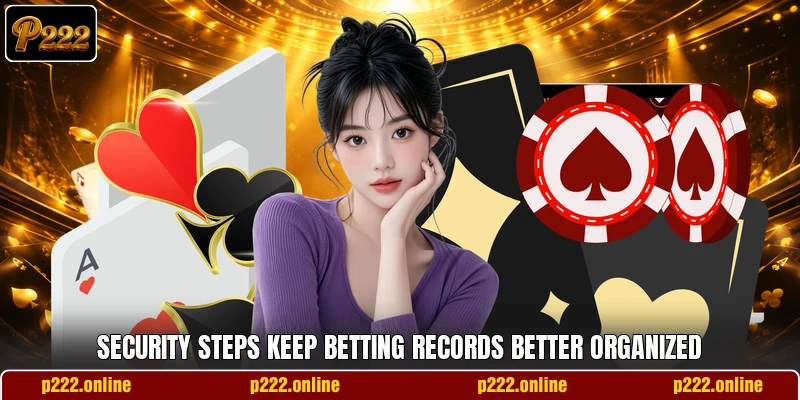 Security steps keep betting records better organized