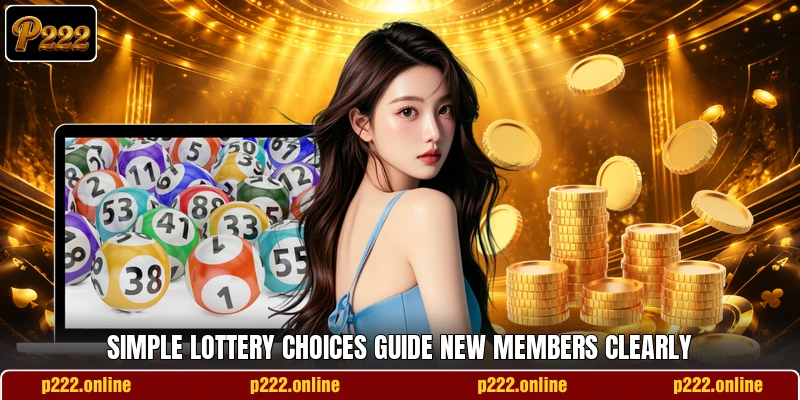 Simple lottery choices guide new members clearly