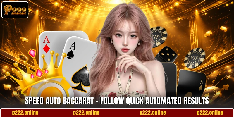 Speed Auto Baccarat - Follow Quick Automated Results