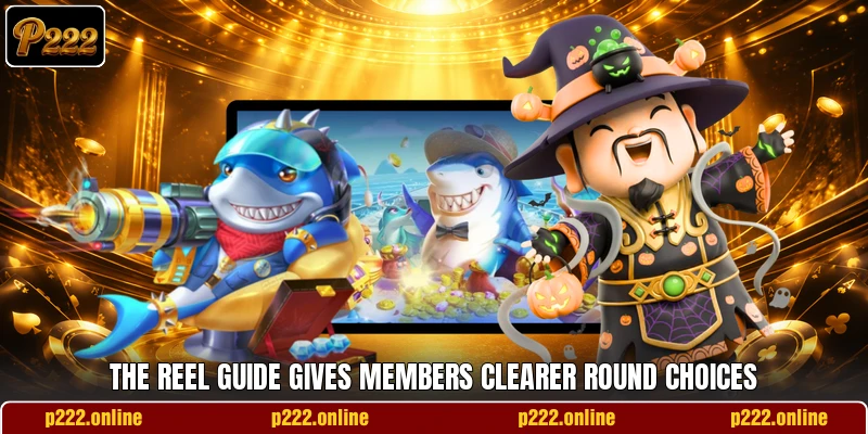 The reel guide gives members clearer round choices